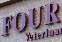 Injection Molded Plastic Sign Letters
