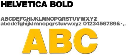 Helvetica Bold