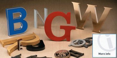 Gemini Cast Metal Letters