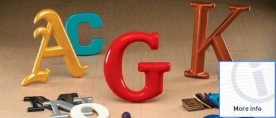 Gemini Plastic Formed Letters