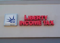 backlit building letters, West Des Moines, Iowa