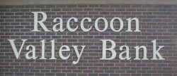 cast metal building letters, Dallas Center, Iowa